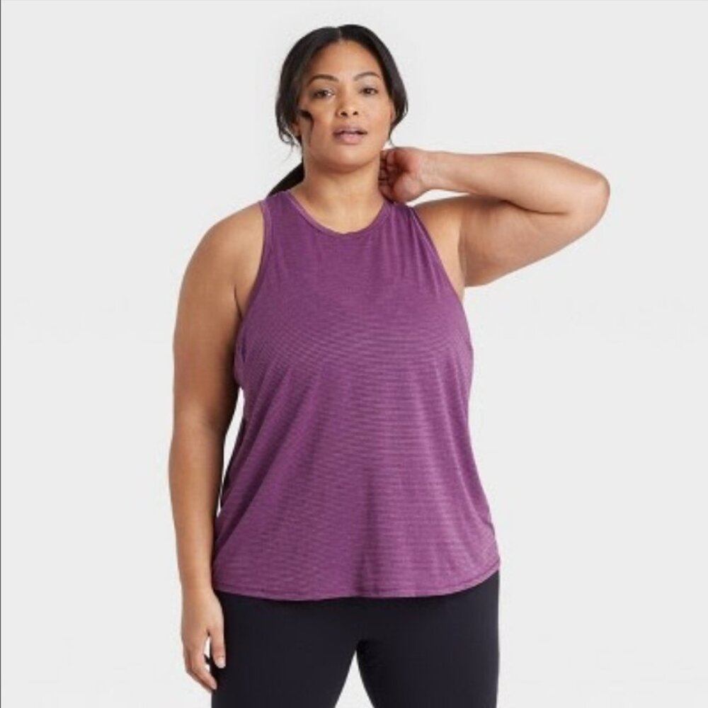 3 Bundled All In Motion Sleeveless Athletic Tank Tops 2X